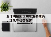 IMsports-篮球明星因伤缺席重要比赛，球队寻找替代者